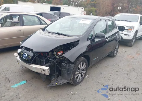 2015 Nissan Leaf Sv из США, поврежденный, VIN 1N4AZ0CP4FC327257